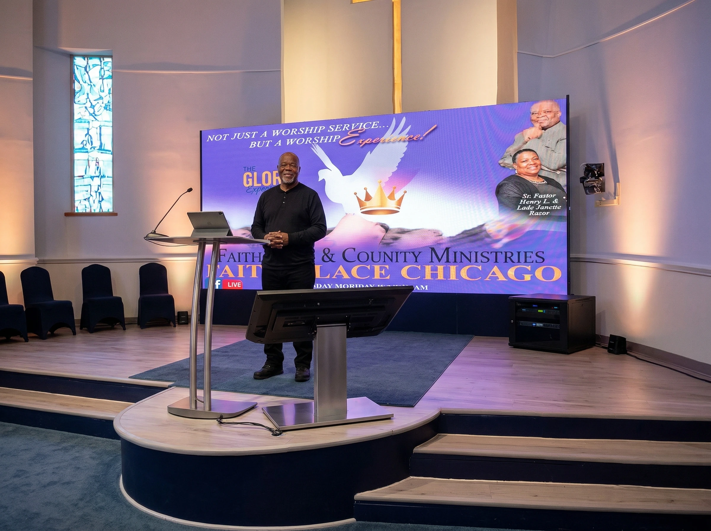 Church Stage — Faith Place, Chicago